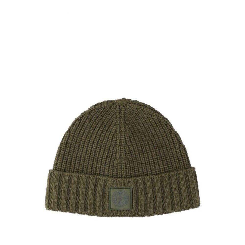Stone Island Men Cashmere Ghost Hat